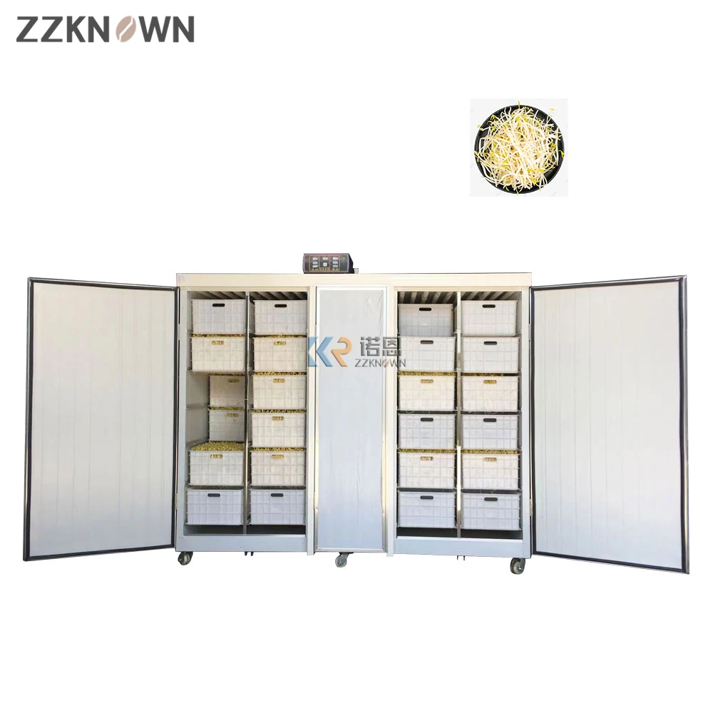 Automatic Mung Bean Sprout Germinating Machine Commercial Grass Peanut Sprouts Maker Electric Green Seeds Growing Machines