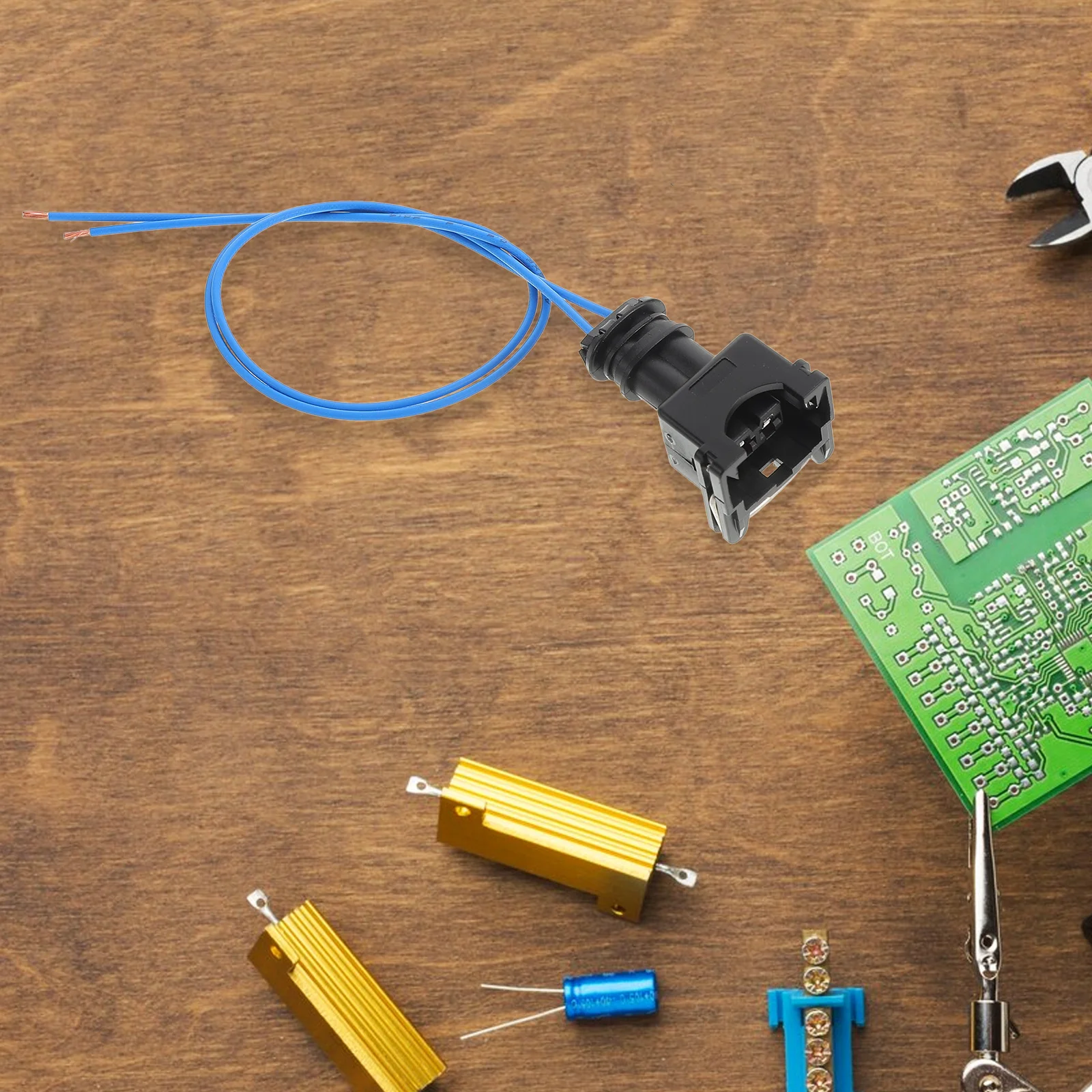 

Fuel Pump Connector Wire Harness Durable Plastic Multi-Functional Car Air Heater Wire Harness for Heating Defrosting Automotive