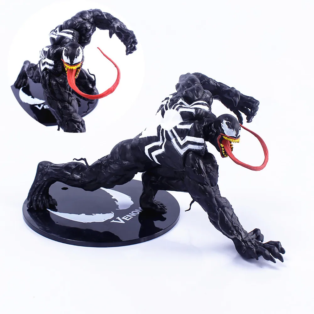 Hot Venom Batman Hand-made Statue Movie Villain Around The Office Model Animation Ornaments Marvel Comics Hobby Collectibles