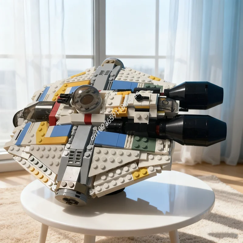 

957pcs MOC Midi Ghost Phantom Star Battle Model Building Blocks Architecture Toys Idea Festivals Gift Education Birthday