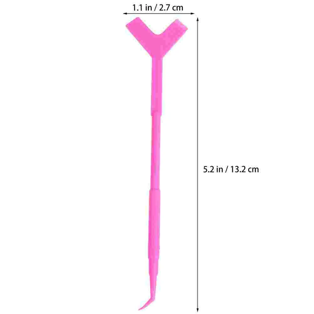 Y字型つけまつげブラシ,マスカラ延長ツール,リフトロッド,パーマまつげツール,マニキュアスプリッター,12個