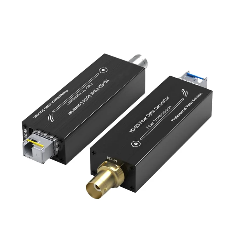 A46U Fiber Converter Mini Type-C Interface DC 5V For Broadcast Level Video Optical Transceiver