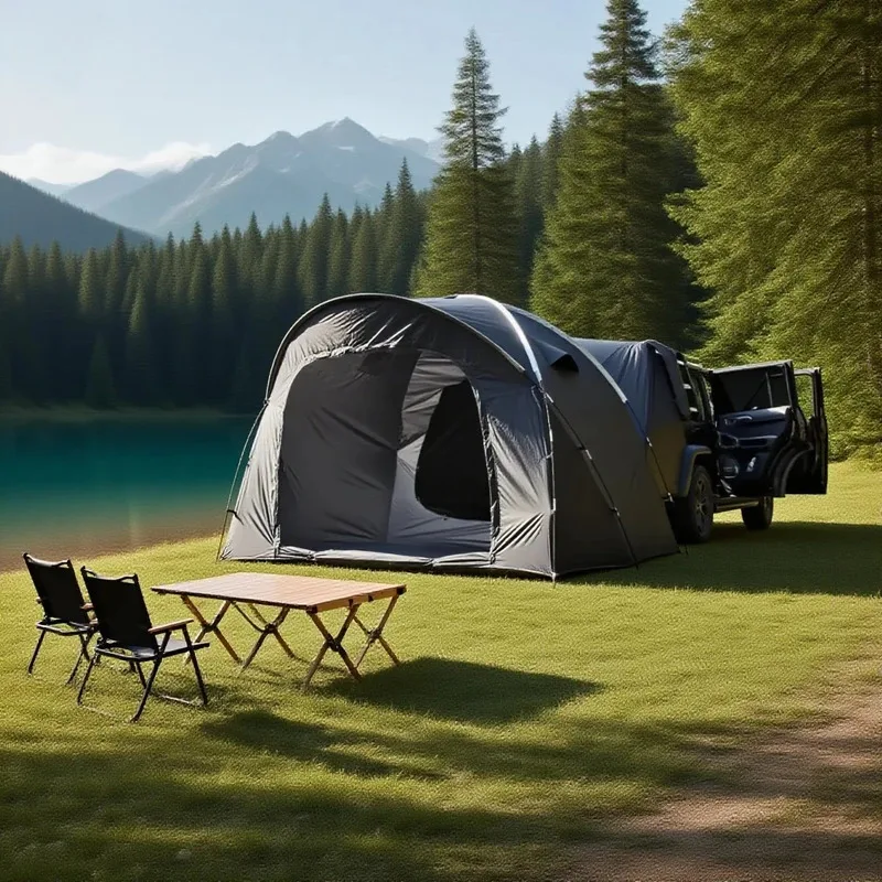 

Portal 5-Person SUV Tent, 2-in-1 Car Camping Tent, Water-Resnt & Windproof, Trunk Tent for Travel & Outdoor Adventures
