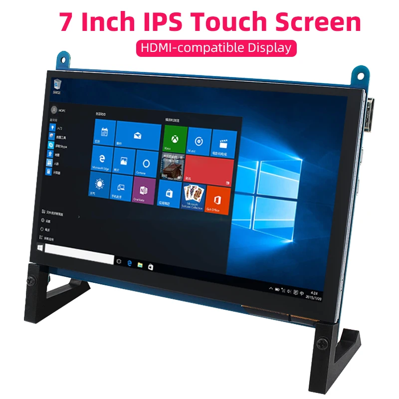 7 Inch Capacitive Touch Screen Raspberry Pi HDMI-compatible TFT LCD for RPI 5 4B 3B+ PC Windows AIDA64 Secondary Monitor