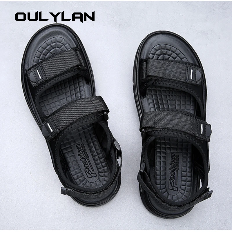 

Fashion Outdoor Lightweight EVA Sole Breathable Sandy Beach New Men Sandals Garden Shoes Summer High Quality Clogs Big Size