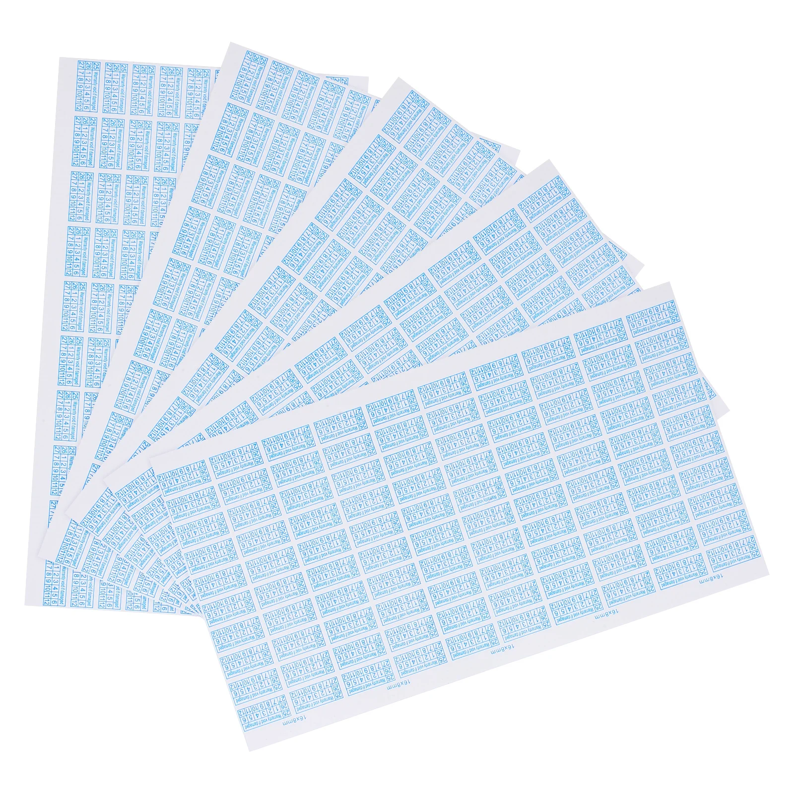 

500pcs Warranty Date Sticker Tamper Proof Seals Fragile Rectangle Warning Anti Tampering Stickers