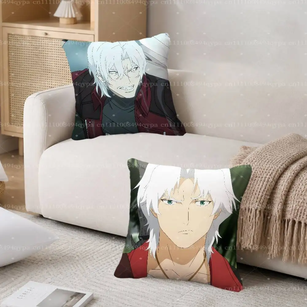D-Devil May Cry DMC 2026 Dante Throw Pillow Cushion Cases Kawaii Decorative Living Room Decor Soft Decorative Pillows