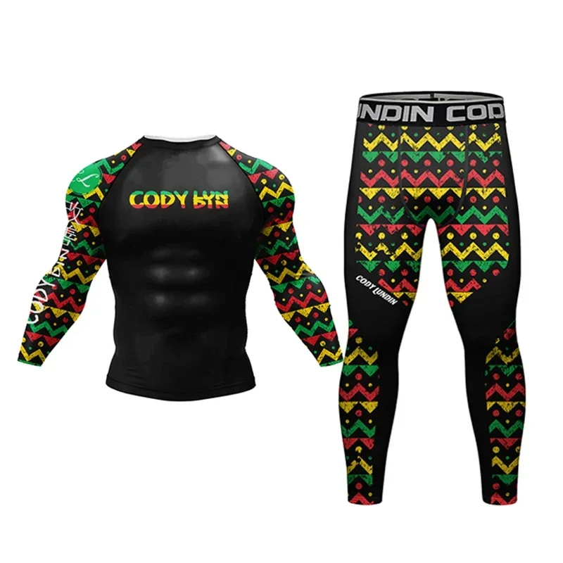 Ropa deportiva para hombre, ropa deportiva para gimnasio, MMA, Muay Thai, Jiu Jitsu, conjunto de boxeo, chándal, entrenamiento deportivo, culturismo, entrenamiento, Rashguard