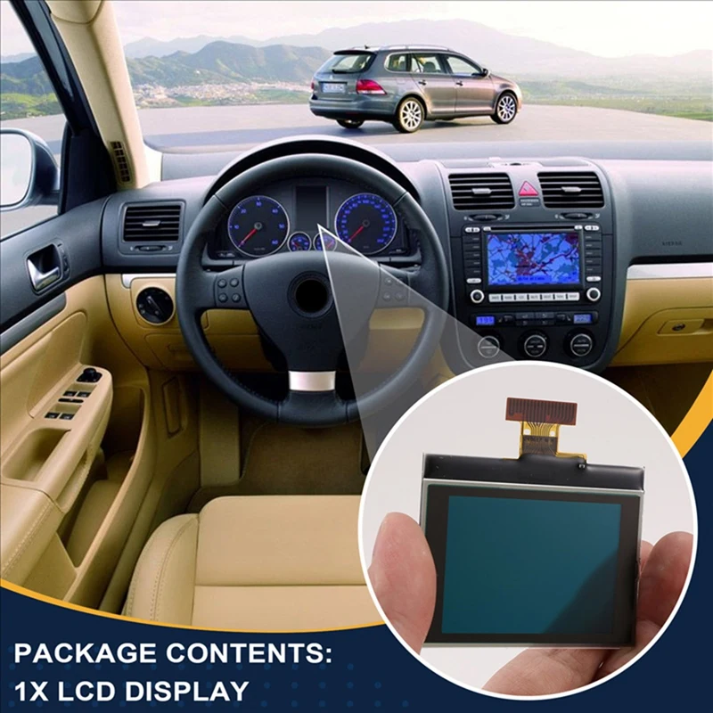 

1ТД 920862 ЖК-дисплей для VW Golf V/Touran Passat Seat Skoda, дисплей приборной панели