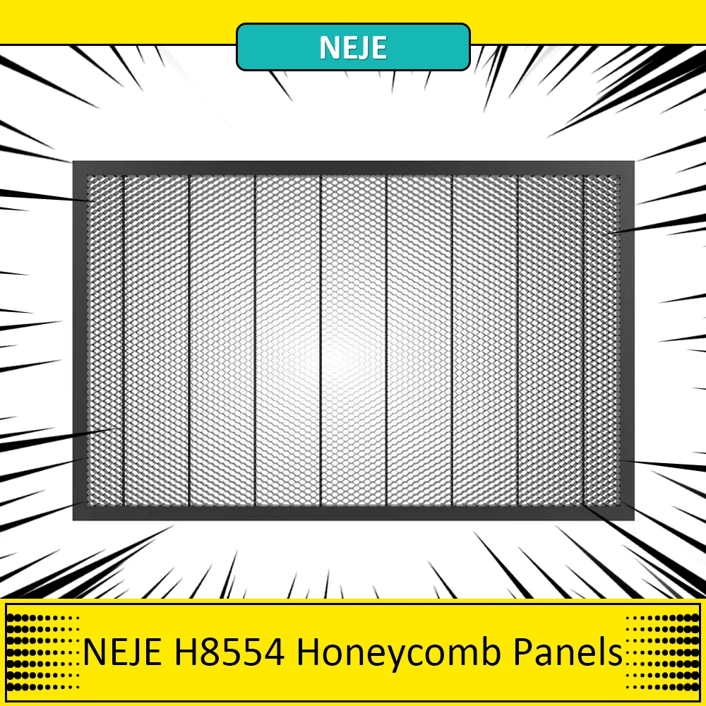 NEJE H8554 Honeycomb Panels 540 x 850mm Laser Bed, Laser Honeycomb Working Table for NEJE MAX Laser Engraver & Cutte