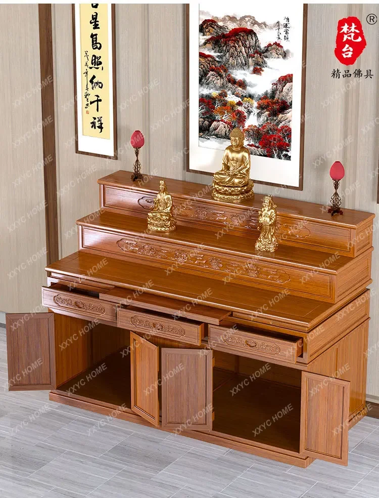 X-S Simple Eight Immortals Table for placing items in the middle hall of the three-layer shrine for household use HG