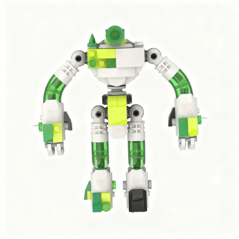 149pcs MOC Zombie Blob Mech Model Building Blocks Toy Architecture Christmas Gifts Creative Assemble Education Idea Birthday