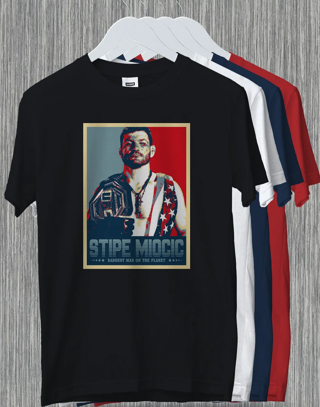 Stipe Miocic American Champ Baddest Man On The Planet Funny Gift T-Shirt