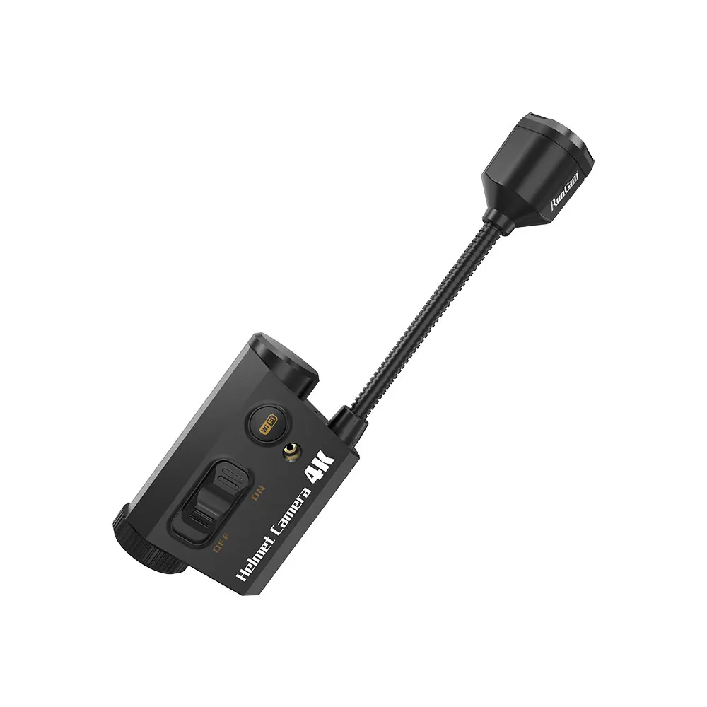 RunCam Helmet Camera 4K Face Mask Recorder Airsoft Recording Long Battery Life 1920*1080 60fps Built-in Wifi/Type-C Interface