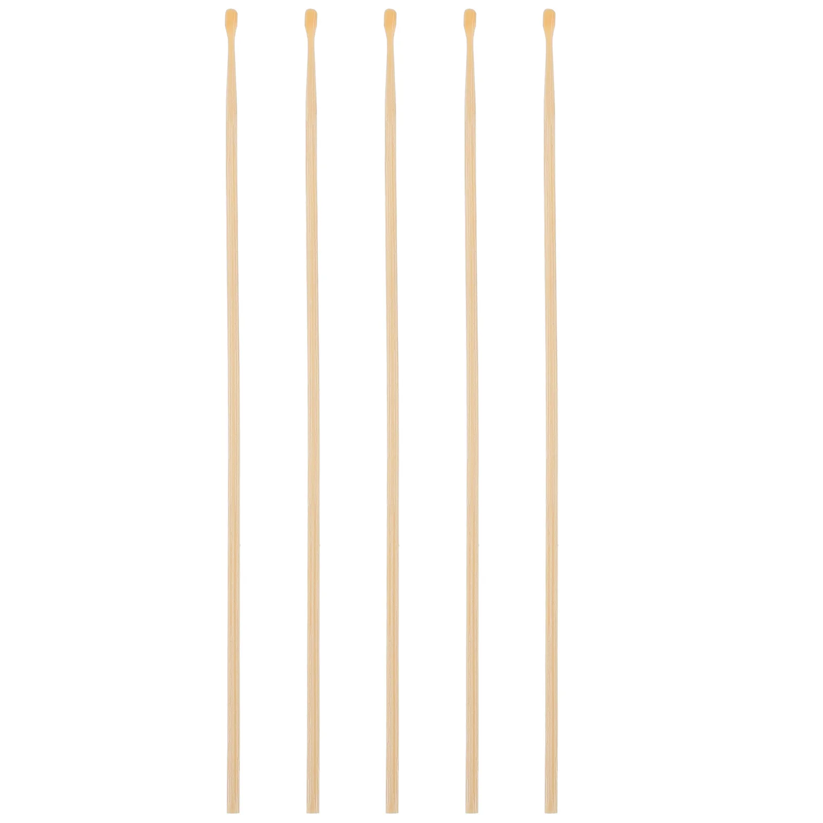 

5pcs Wooden Ear Pick Safety Earwax Bamboo Spoon Cleaner Remover Supplies