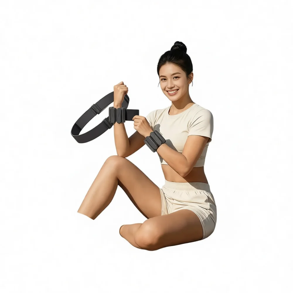 For SMOOKY Ankle Weighted Bracelet Invisible Fitness Gear Adjustable Resistance Band For Running Swimming Workout Tools