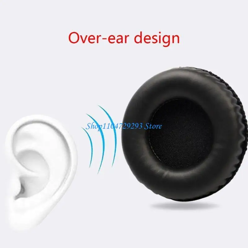 Almohadillas antiguas Y2GD fácil sustitución para auriculares K240 K241 K270 K271 K272, cubierta espuma más gruesa,
