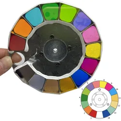 Professional 5R7R 200W230W Moving Head Beam Light 14 Color Wheel Circle Part Accessories Fitting Color Disk Palette Replacement