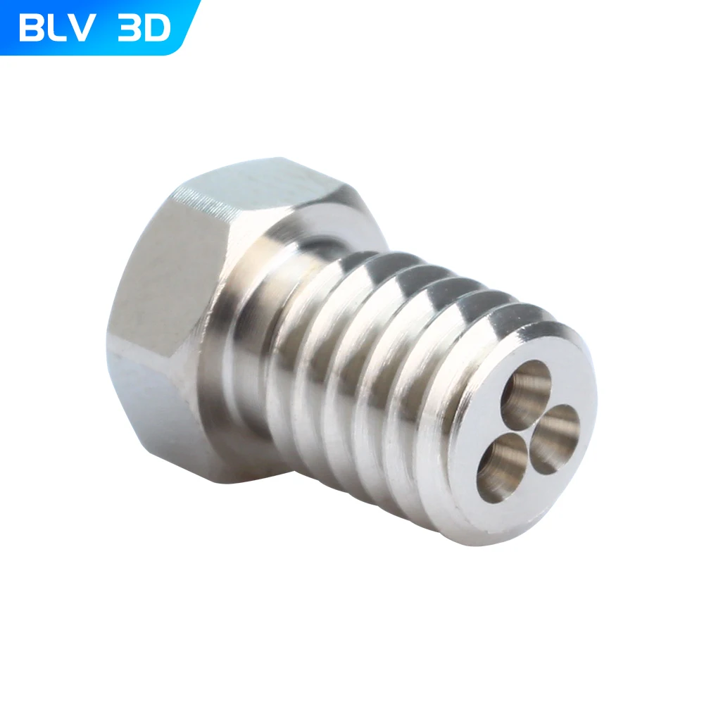 BLV T-V6 CHT Copper Plated Nozzle High Temperature 1.75mm For V6 Dragon hotend TD6 TD6S MATRIX RAPIDO HOTEND carbon fibre VORON