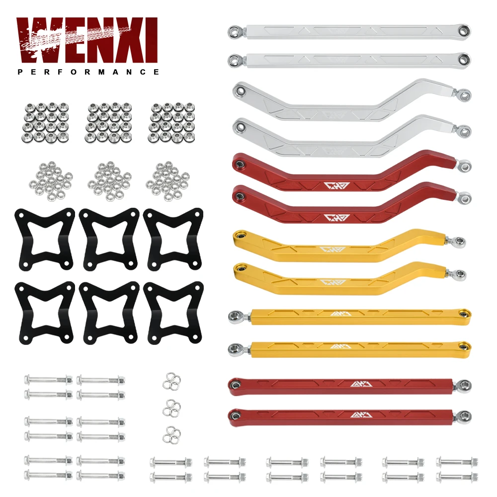 

SuperATV High Clearance Boxed Rear Radius Arms for Polaris RZR XP 1000 2014-on Adjustable Heim Joints
