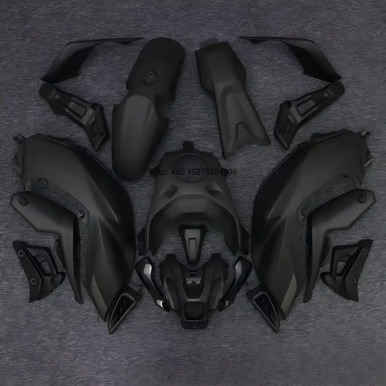 

ABS Plastic Unpainted White Color Fairing Bodywork Kit Panel Set Fit for MT07 2021 2022 2023 Motorcycle Fairing Kit