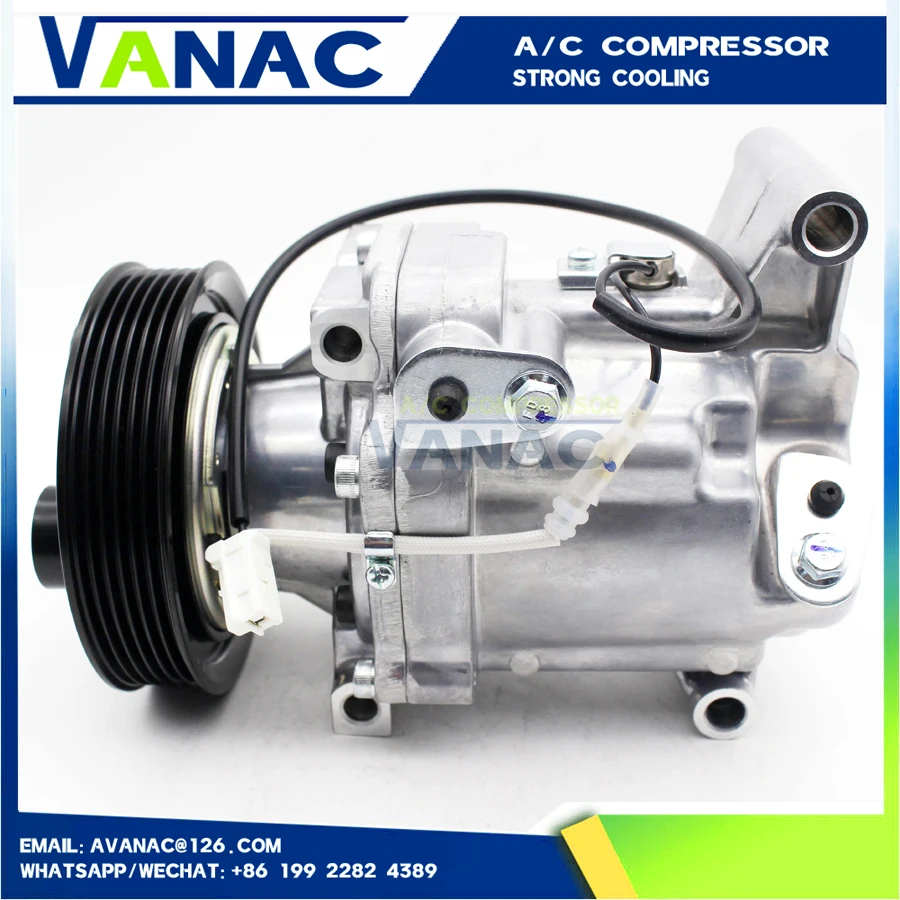 Auto AC Compressor For Mazda 2 M2 Car AC Compressor V09A1AA4AK D65161K00C D65161450G D65161450H D65161K00A