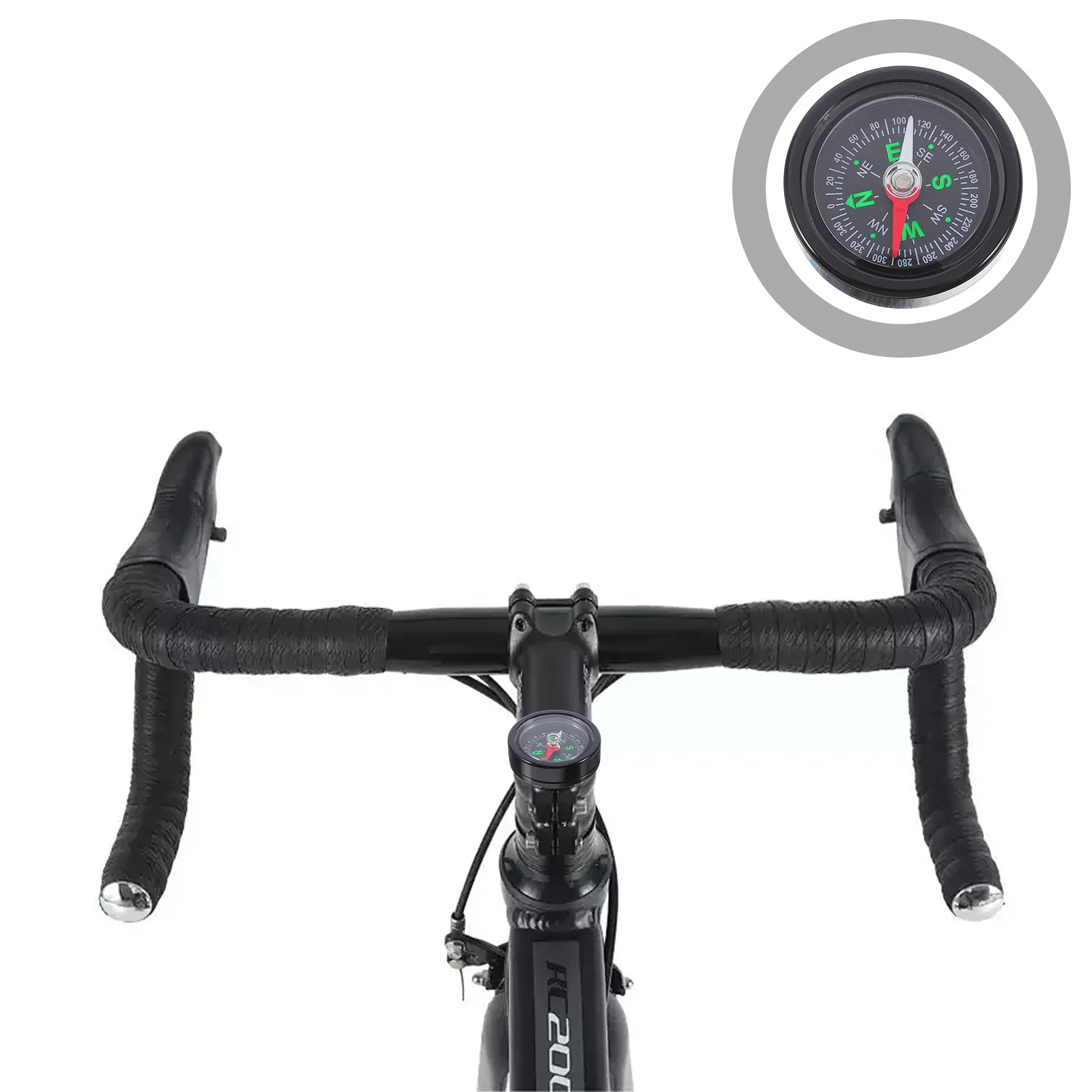 

Bicycle Riding Compass for Mountain Bike Headset Professional Stable Navigation Tool Outdoor Cycling Multiple Bike Types