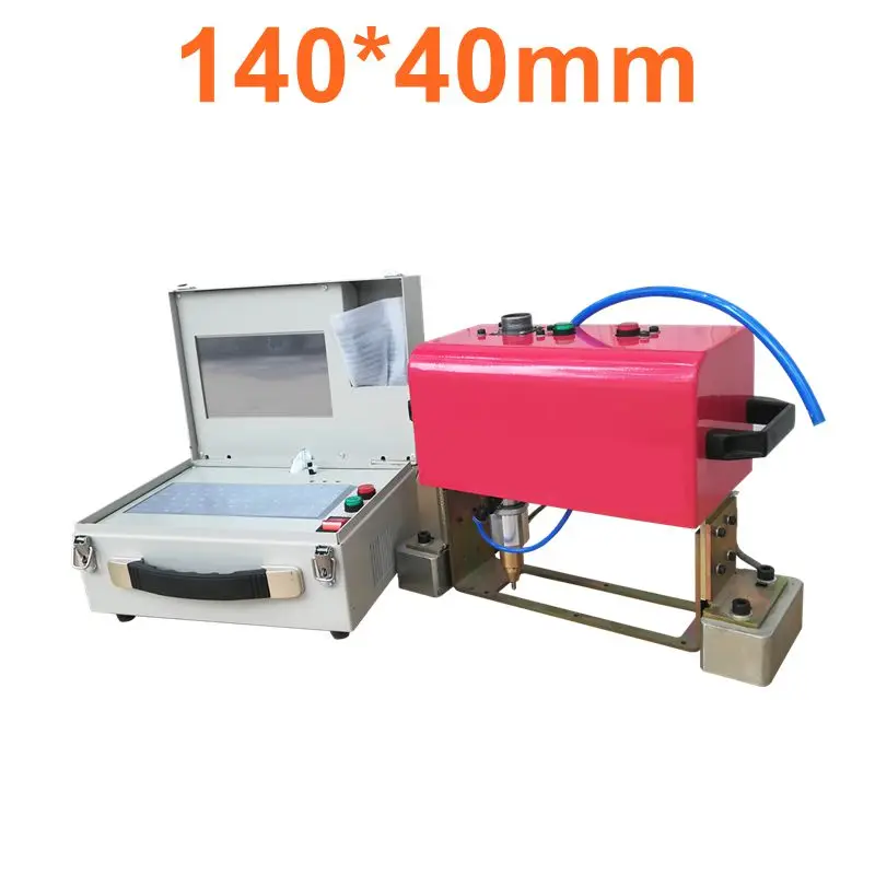 

Electric Pneumatic Signs Marking Machine Nameplate Pneumatic Marking Machine Linear Guide All Electric Marking Machine 140*40mm