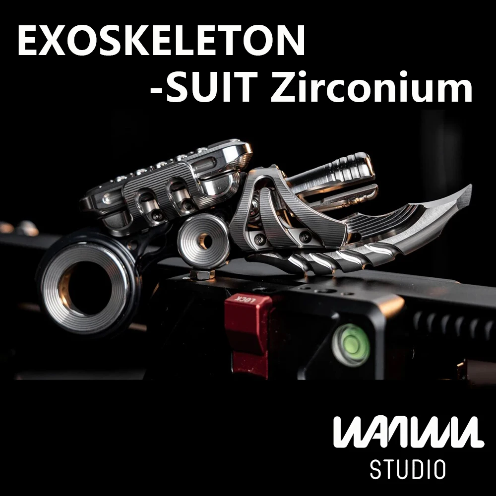 WANWU EDC EXOSKELETON البدلة-الزركونيوم تململ المنزلق ألعاب متململة للبالغين التصاميم الأصلية أدوات تخفيف القلق #1