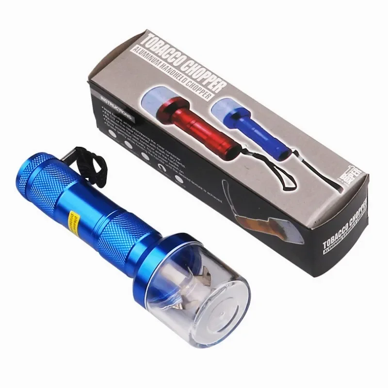 Aluminum Alloy Electric Cigarette Grinder High-speed Electric Vanilla Grinder Compact and Portable