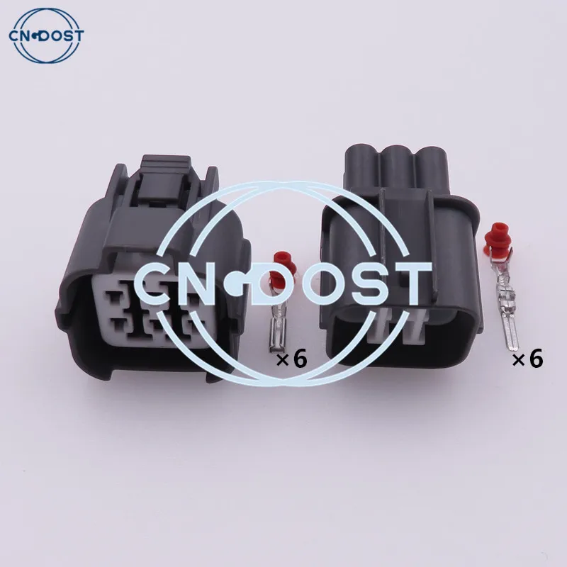 

1 Set 6 Pin 6189-0133 6188-0175 AC Assembly Waterproof Auto Socket Automobile Motor Wiring Harness Plug