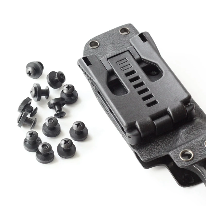 RISE-100Pcs T-Ek Lok Screw Set Chi-Cago Screw Comes With Washer For DIY Kydex Sheath Holster Hand Tool Parts