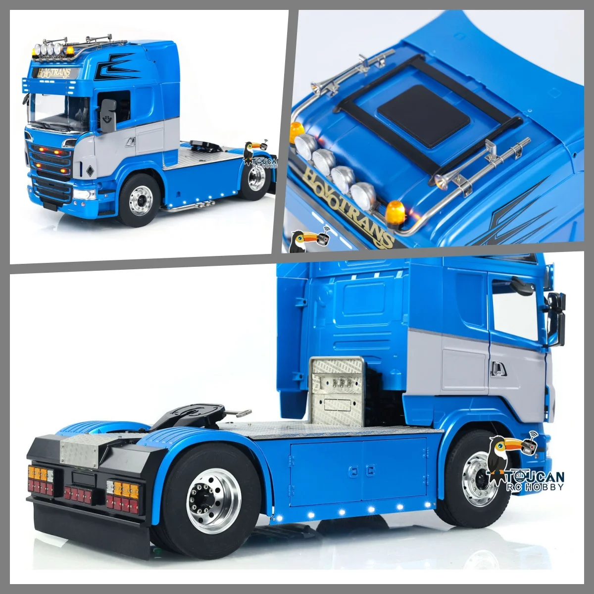 

Toys 4X4 1/14 LESU RC Tractor Truck DIY Customized Radio Control Painted Finished Car Metal Chassis Model Vehicle THZH1809