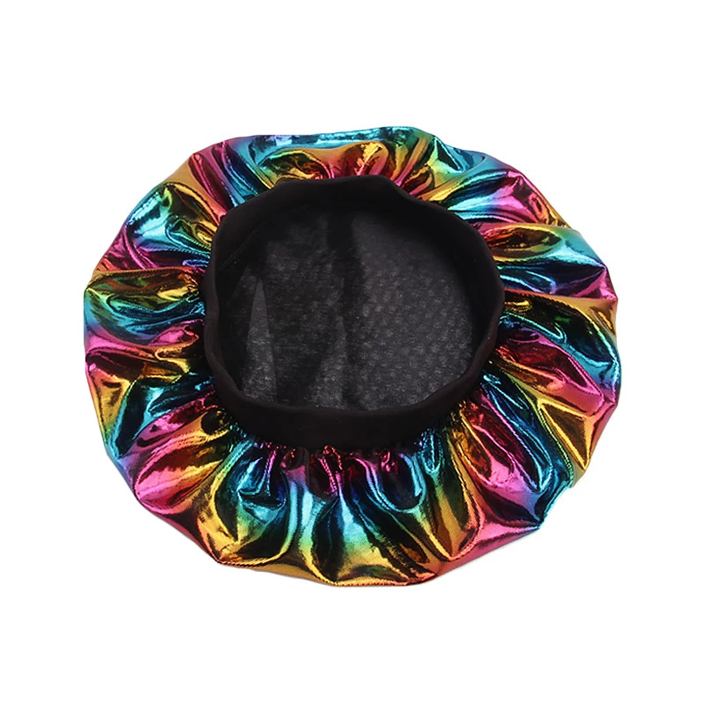 

3pcs Sleeping Cap Fabric Wide Side Hair Bonnet For Women Curly Natural Long Short Hair Protection Chemo Patient Use