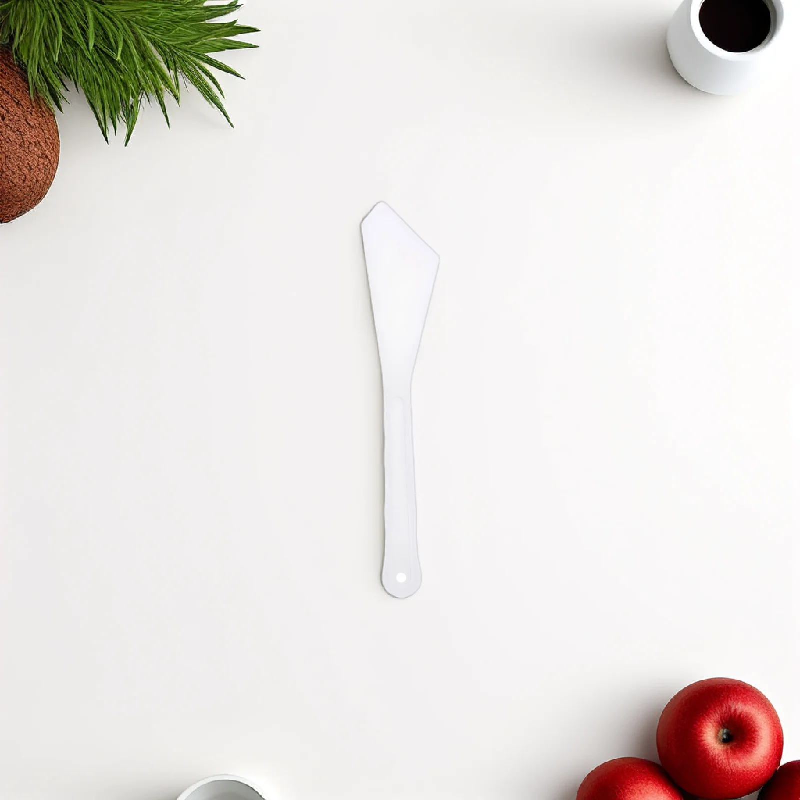 

30Pcs Painting Scrapers Set Plastic Long Handle Various Shape Paint Spatulas for Ceramic Pottery Wall Decoration