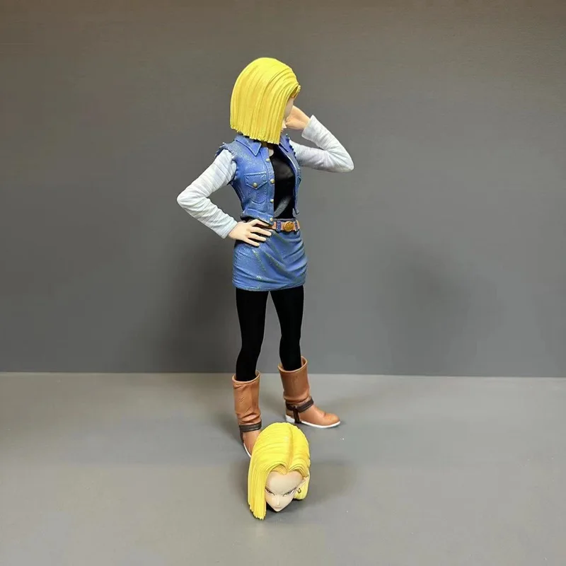 26cm Dragon Ball Z Android 18 Anime Doll Movable PVC Model Statue Collection Desktop Decoration Gift Toy Ornament