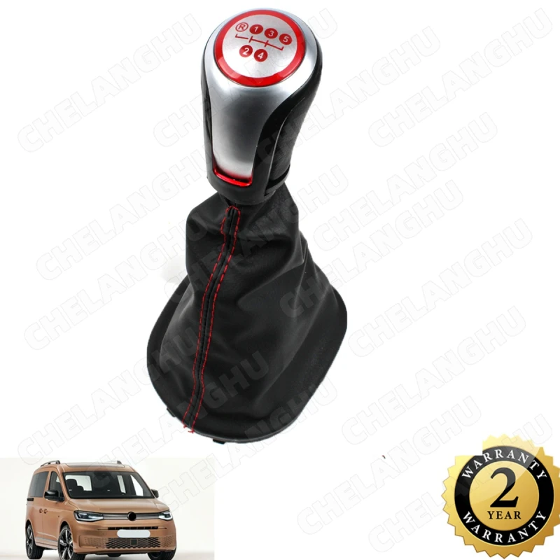 

6 Speed Gear Shift Knob with Boot Fit for Volkswagen Golf 6
