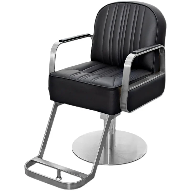 Hairdressing Chair Barber's Chair High-end barbershop can lift the haircut chair.