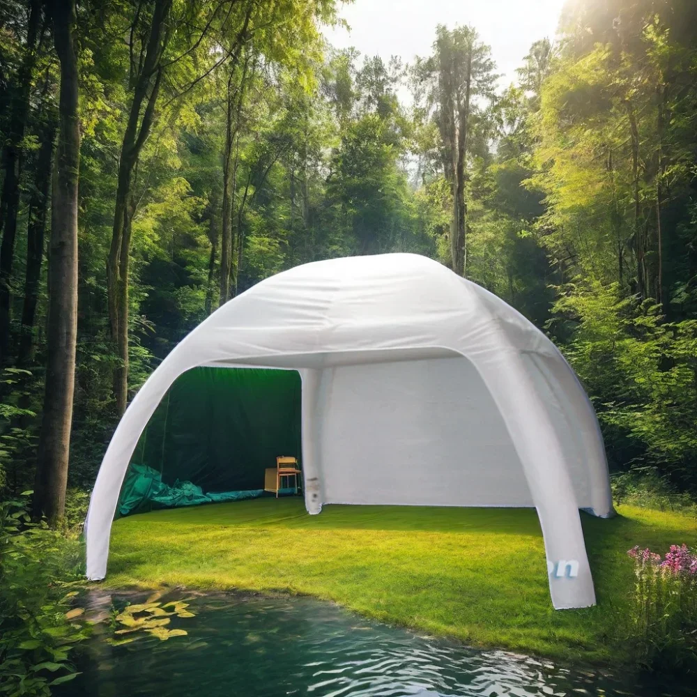 China Factory Custom Outdoor Leisuie Air-sealed Canopy Dome Air Inflatable Tent For Camping