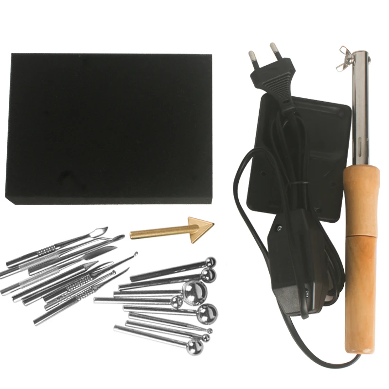 DIY 원단 다림질 도구 세트, 다리미 꽃 만들기 도구, 인공 꽃 다림질 기계, 220V