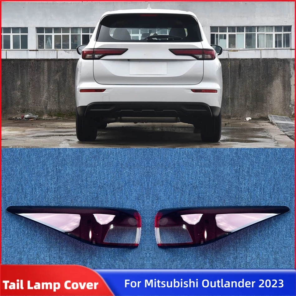 For Mitsubishi Outlander 2023 Car Accessories For Cars Replacement Car Lights Shell Rear Position Light Car Rear Taillight Hood