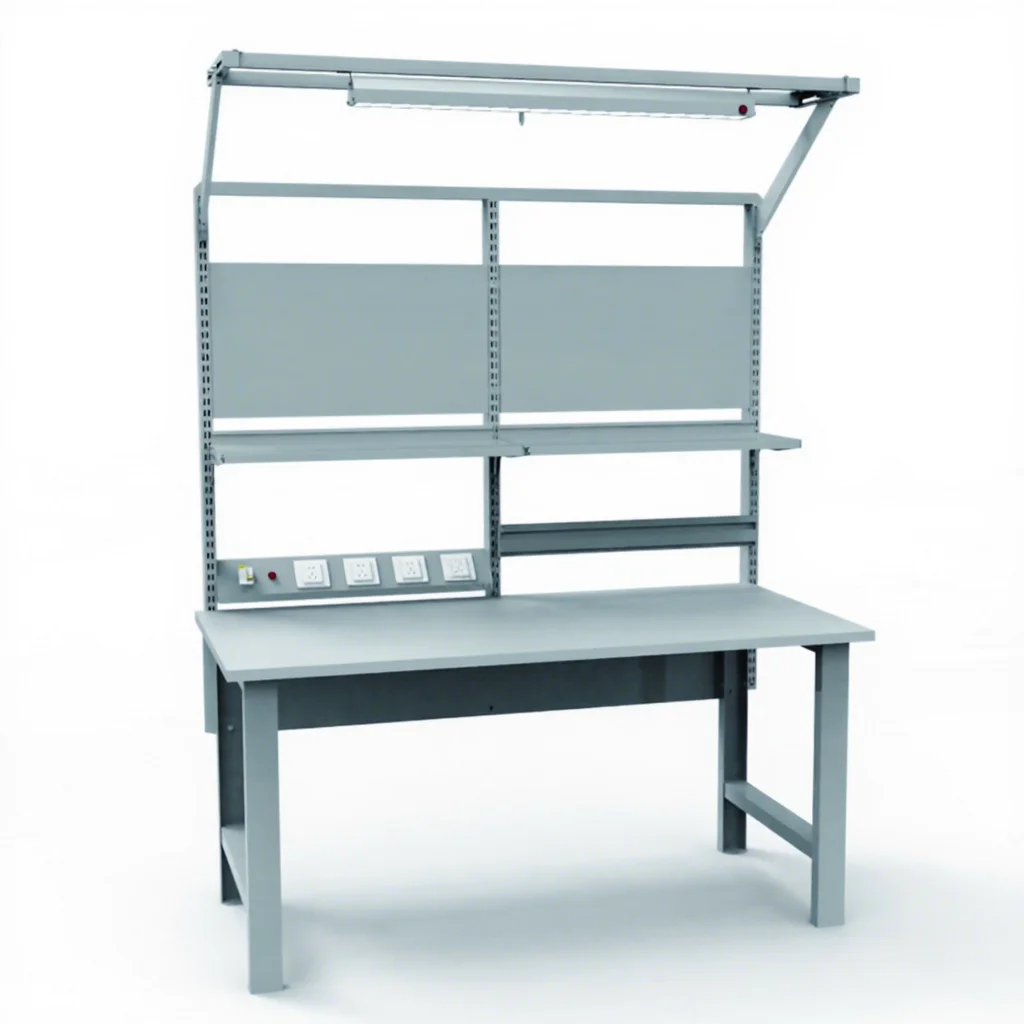Modular ESD Workbench with Anti-Static Surface for Professionals Industrial Heavy Duty Workstation for Electronic Repair Pro