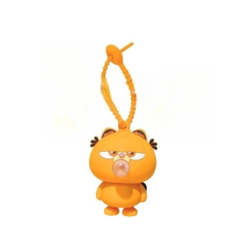 New Garfield doll car keychain pendant high color value cartoon cute student schoolbag decoration decompression toy wholesale view 6
