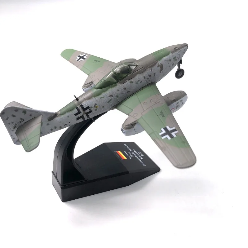 1:72 Me-262 German WWII Jet Fighter Metal Alloy Aircraft Model Airplane Model Kids Toys Display Model