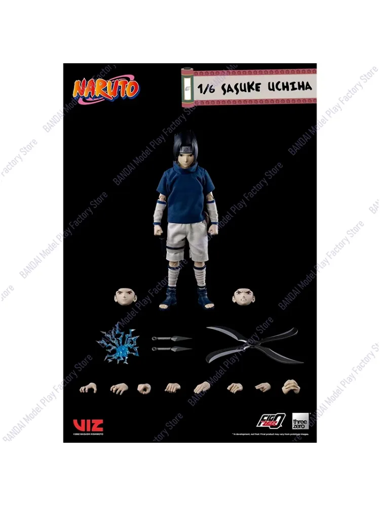 Auf Lager Original Threezero Naruto Sasuke Uchiha 1/6 Anime Action Sammelfiguren Modell Spielzeug