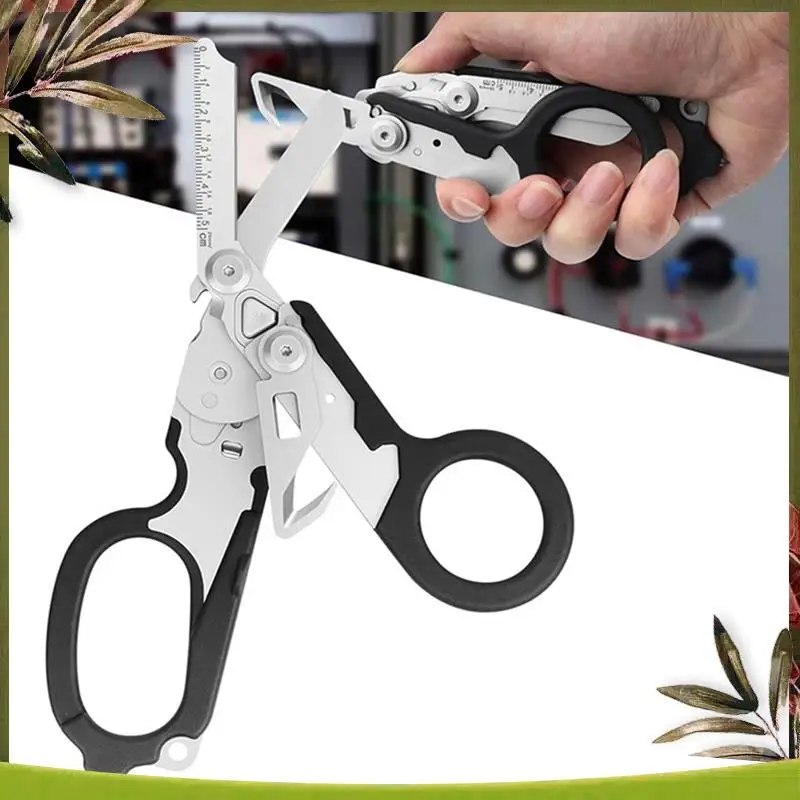 

Reliable-Multifunction Portable Emergency Shears Folding Scissors For Outdoor Survival Tool