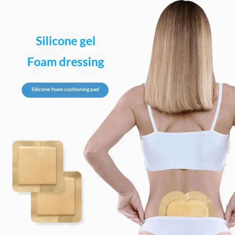 Sterile Hydrocolloid Bedsore Patch Wound Dressing  Soothing Adhesive  Pad for Pressure Ulcer Protection Nursing Home Use