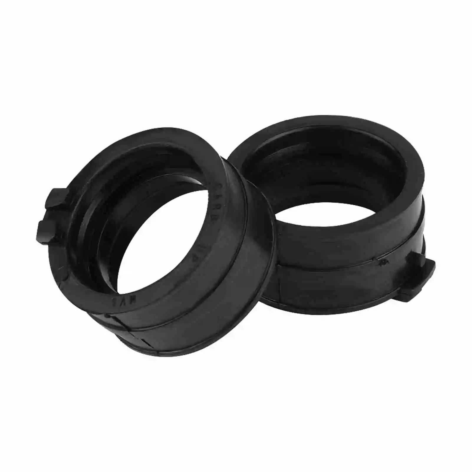 Coletor de admissão de carburador de motocicleta, 4 unidades, plástico preto, junta de inicialização 5.5*2.5cm para honda cbr600f2 1991-1994 cbr600f3