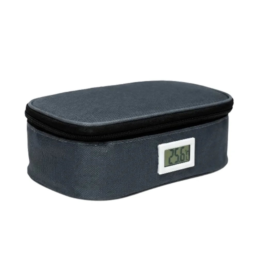 

Waterproof Insulin Cooling Bag LED Temperature Display Wear-resistant Medicine Storage Case Dust-proof Drug Freezer Bag