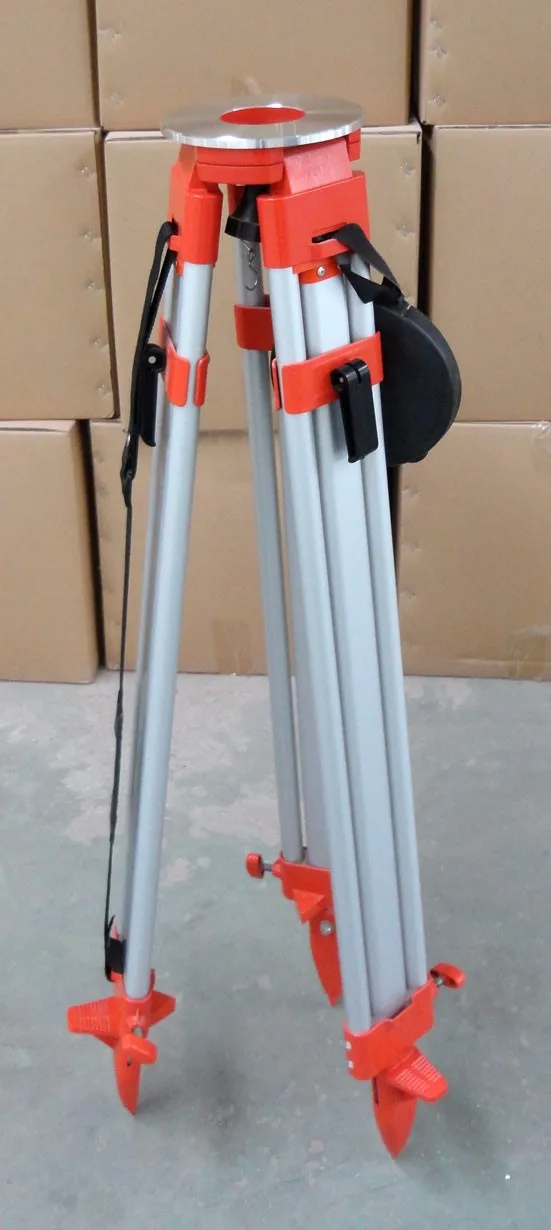 Round Head Heavy Duty   surveying instrument Aluminium Tripod JZ-1E Screw Lock&Quick Release Clamp Lock&Self-lock